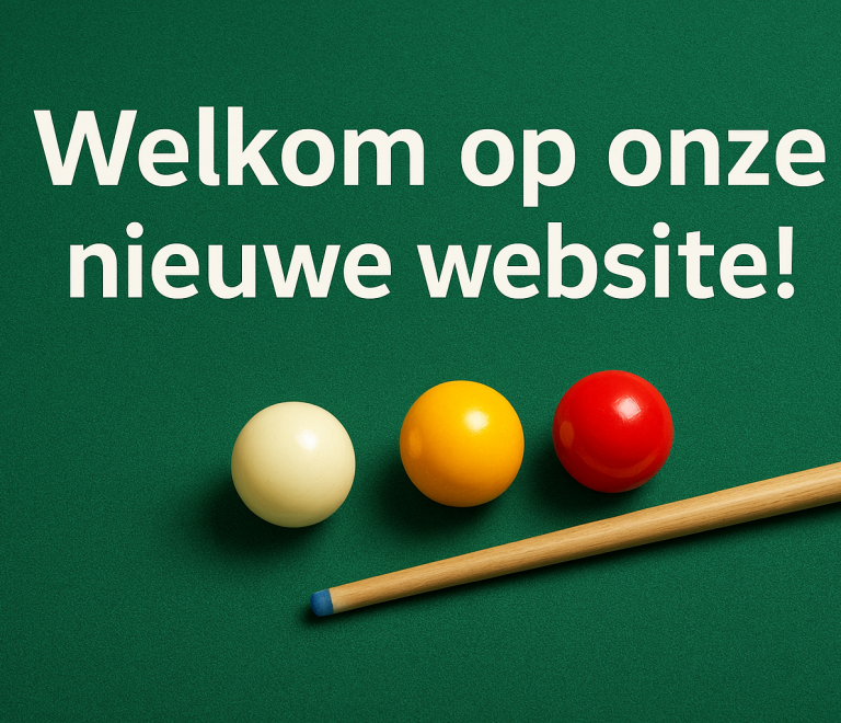Welkom op onze nieuwe website!